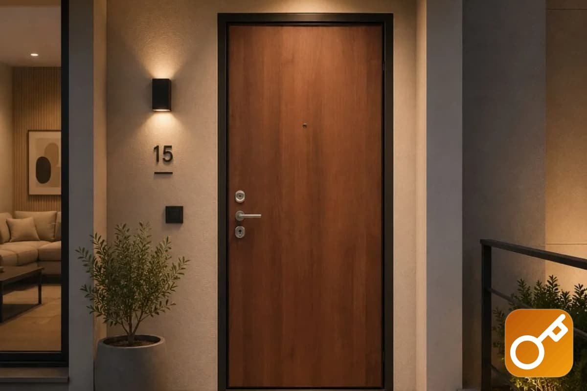Porta blindata che lega a Cantù — diagnosi e rimedio